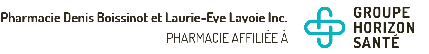 Pharmacie Denis Boissinot et Laurie-Eve Lavoie Inc