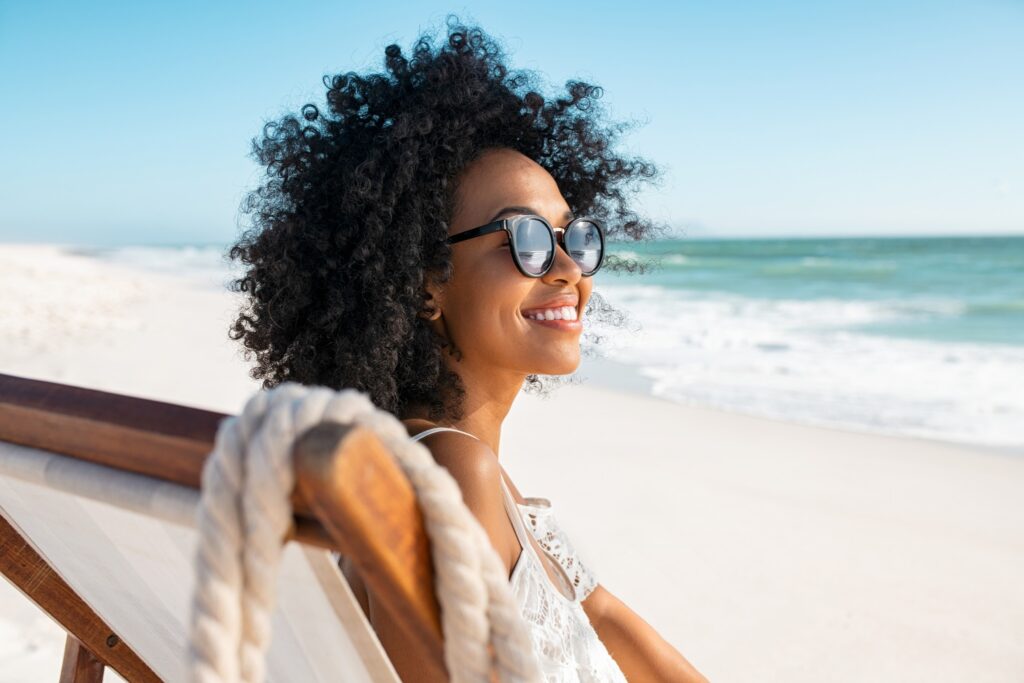 femme au soleil
